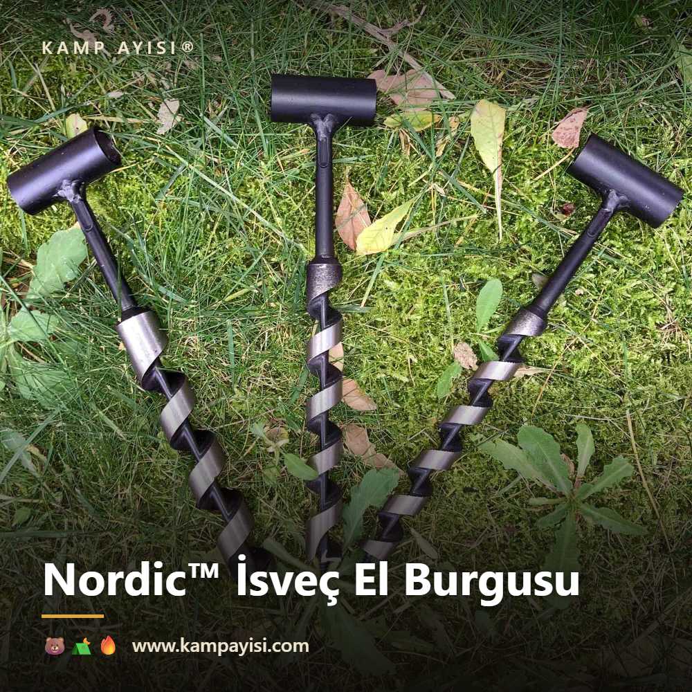 Doğadaki En Güçlü Yardımcınız: Kamp Ayısı® Nordic™ İsveç El Burgusu