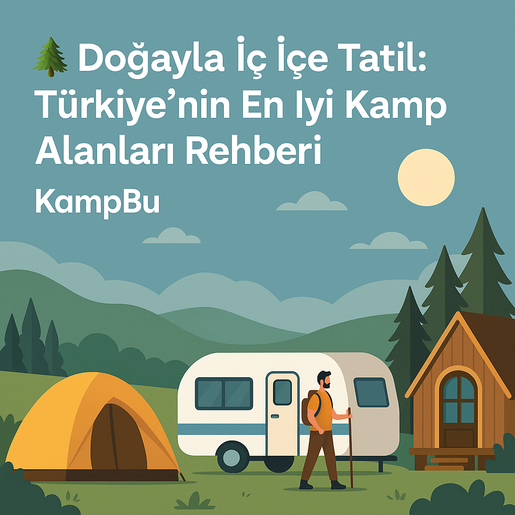 Doğayla İç İçe Tatil: Türkiye’nin En İyi Kamp Alanları Rehberi: KampBu