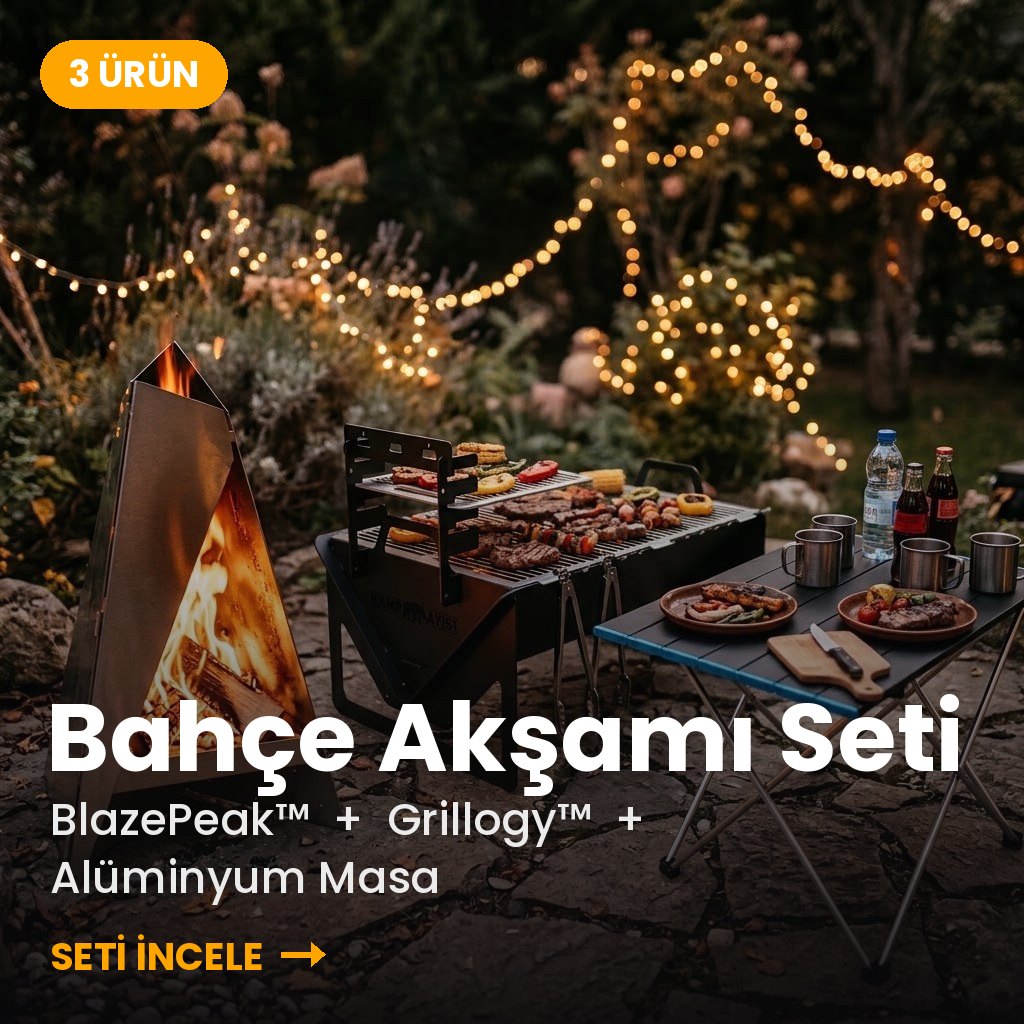 Bahçe Akşamı Seti