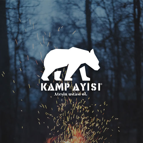 Kamp Ayısı® WindShield™ Mat Siyah Katlanır Metal Rüzgarlık